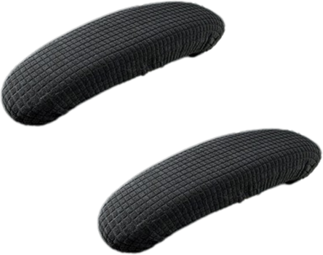 의자 팔걸이 커버 2p 세트, 블랙, 1개