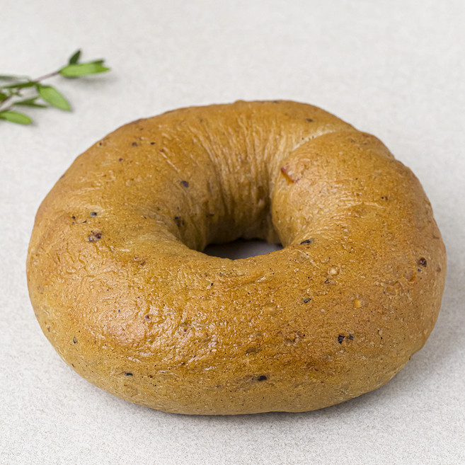 브로드카세 잡곡 발효종 베이글, 120g, 1개입, 1개