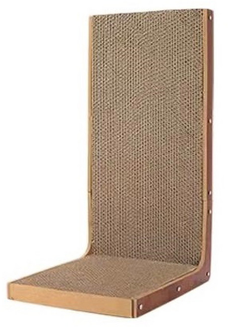 블루포그 고양이 스크래치 볼 장난감 04 L자형 보드 소형, 혼합색상, 1개