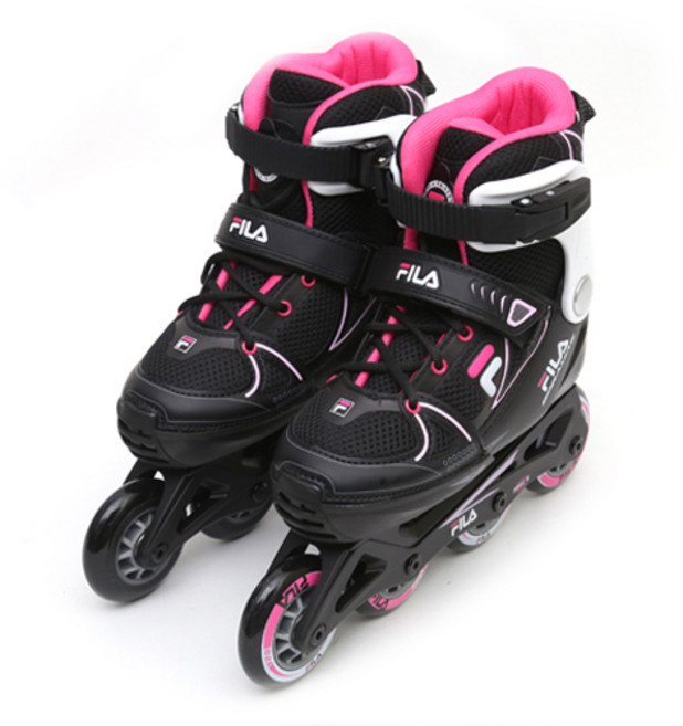 휠라 X-ONE 보라매 인라인스케이트, 핑크마젠타, 1세트
