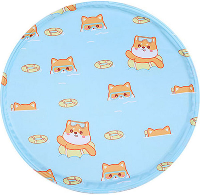 디에스 반려동물용 여름 쿨 매트, 스카이, 1개