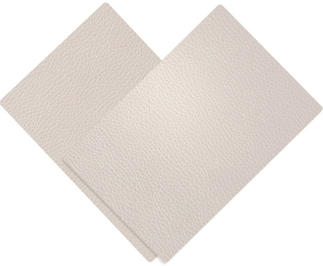 인조 가죽 보수 패치 2p, 크림화이트, 2개