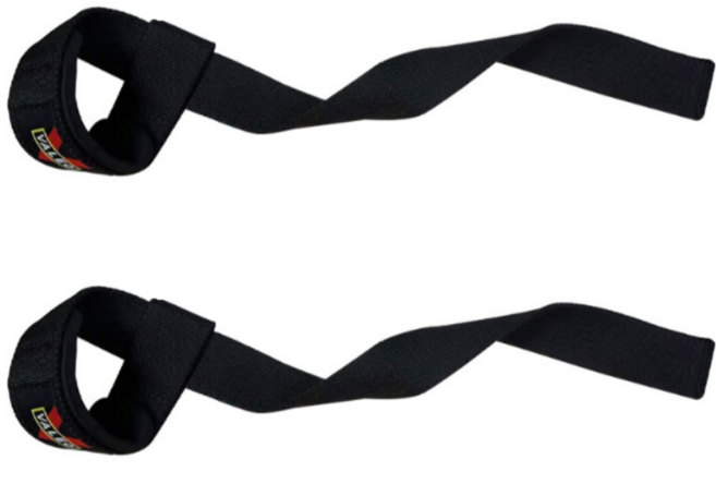 발레오 타이거 놓치지 않는 스트랩 헬스 데드리프트 좌우세트, 1세트, 블랙