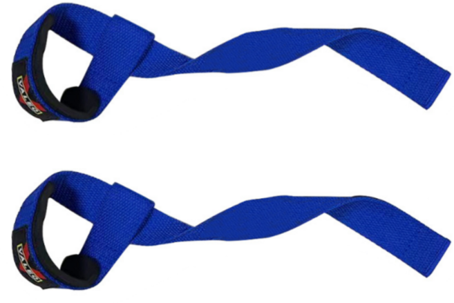 발레오 타이거 놓치지 않는 스트랩 헬스 데드리프트 좌우세트, 1세트, 블루