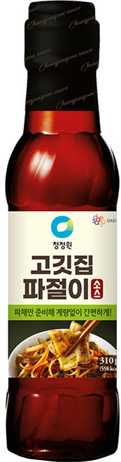 청정원 고깃집 파절이 소스, 310g, 1개