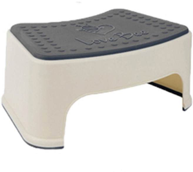 러비 유아용 베베솜 디딤대, 바닐라 그레이, 1개