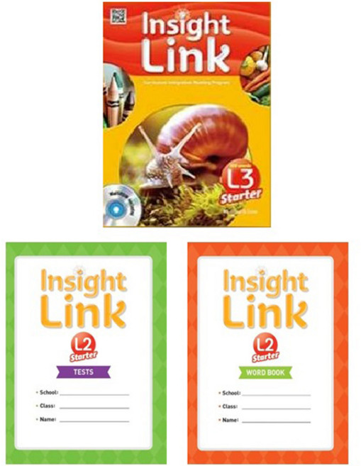 NE Build&Grow QR Insight Link 3 + Word book + Tests 全3冊, 能率教育