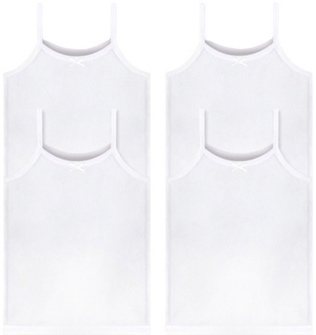 엠알키즈 아동용 링링 인견 끈런닝 4종세트