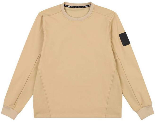 볼빅 남성용 골프 우븐패치 긴팔 라운드 티셔츠 VMTSN201