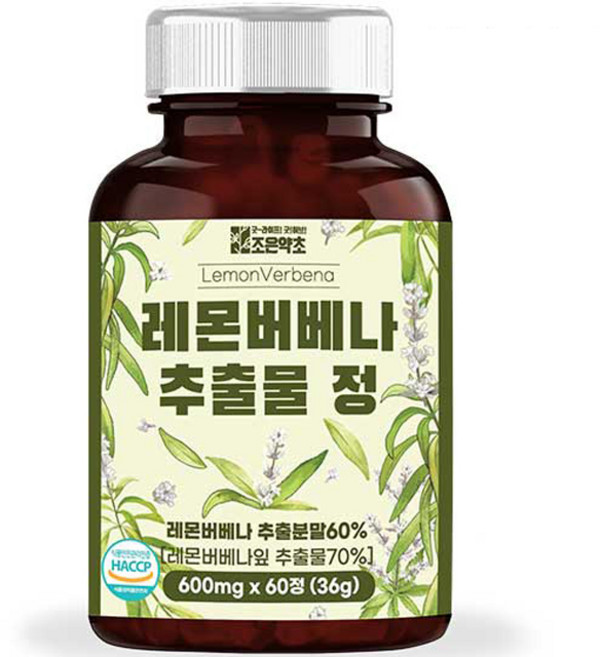 조은약초 레몬버베나 추출물 정, 36g, 1개, 1개입