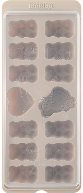 하리보 실리콘 몰드 얼음틀, 그레이, 1개