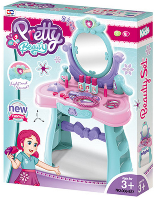 하늘썬별 프리티 뷰티 xing008937 화장대놀이, 혼합색상, 1개
