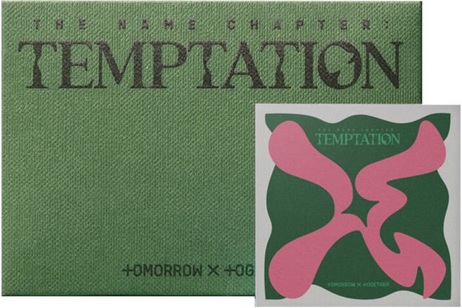 투모로우바이투게더 이름의 장 TEMPTATION Weverse Albums ver., 1QR코드