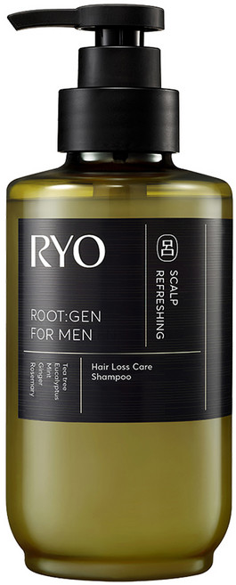 RYO 呂 男用強韌蘊髮洗髮精 佛手柑&薰衣草香, 353ml, 1瓶