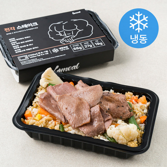 식스밀 전각 스테이크 (냉동), 345g, 2개