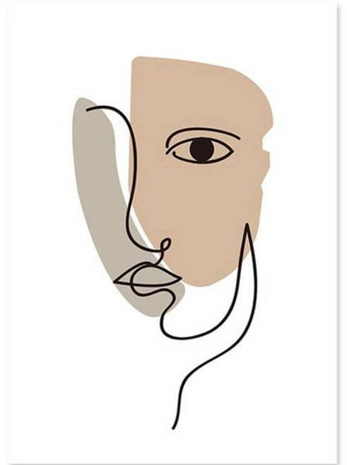 배전함 두꺼비집 가림 따뜻한 패브릭 포스터 E, 혼합색상