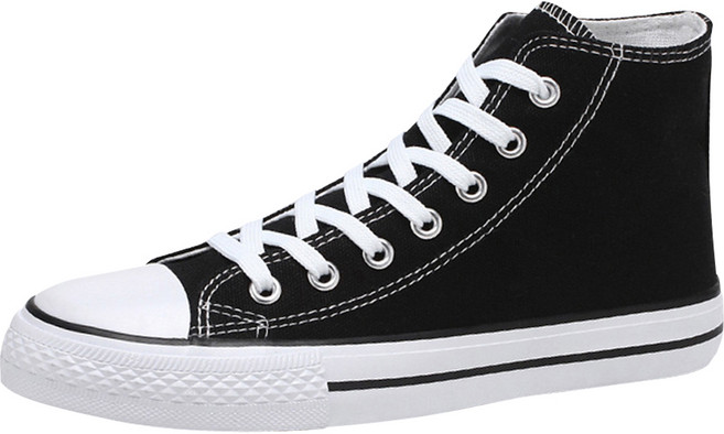 엘쏘 여성용 리미티드 캔버스 하이탑 스니커즈