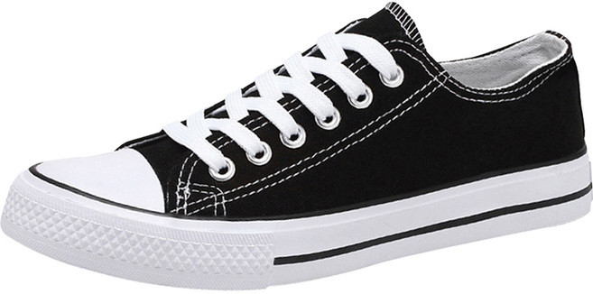 엘쏘 남성용 리미티드 캔버스 로우탑 스니커즈