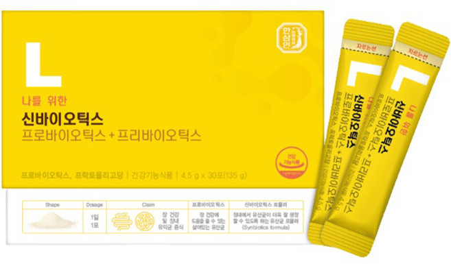 한삼인 나를 위한 신바이오틱스 30p + 쇼핑백, 135g, 1개