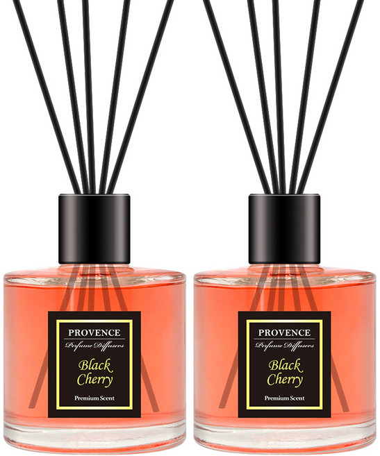 더허브샵 프로방스 퍼퓸 디퓨저, 블랙체리, 140ml, 2개
