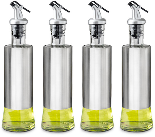 인블룸 원터치 스테인리스 오일병, 300ml, 4개