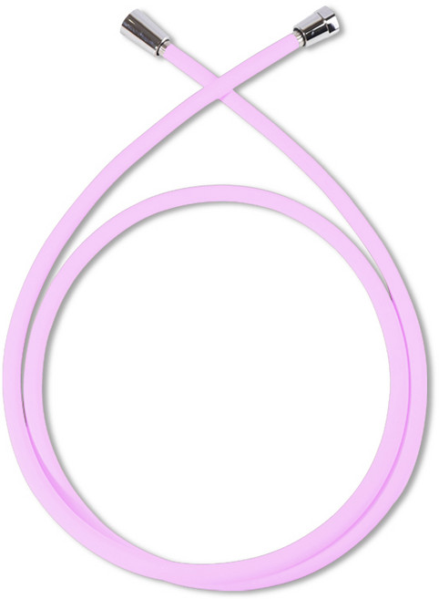 아쿠아듀오 잔수배출 샤워호스 2M + 스패너, 퍼플