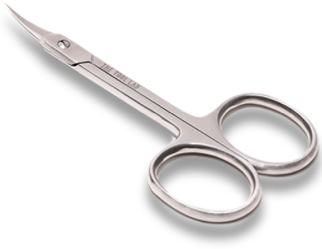 더툴랩 아이브로우 가위, 1개, 실버