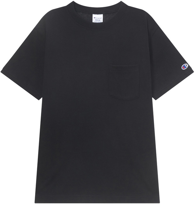 챔피온 남녀공용 ASIA 포켓 쇼트슬리브 티셔츠