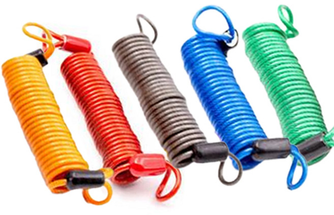 스카이트립 여행 캐리어 번호 자물쇠 코일 와이어락 5종 세트 랜덤발송 2.5m, 1세트