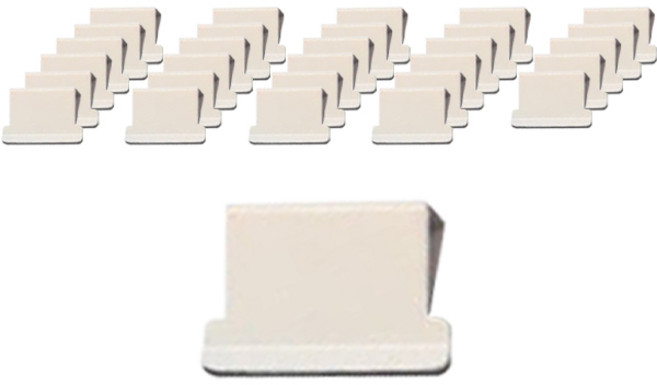 누사인 델리 전용 리필형 날크립 아이보리 086-NS, 소, 50개입, 2세트