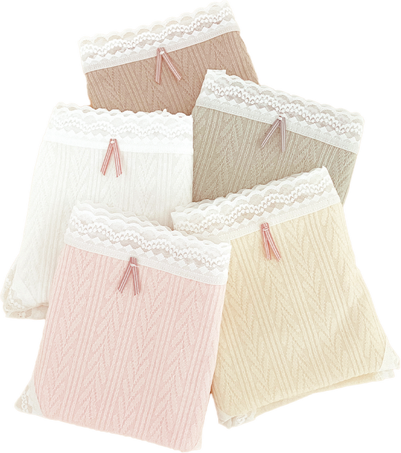 주니데이 파스텔아일렛 학생 팬티 5종 세트