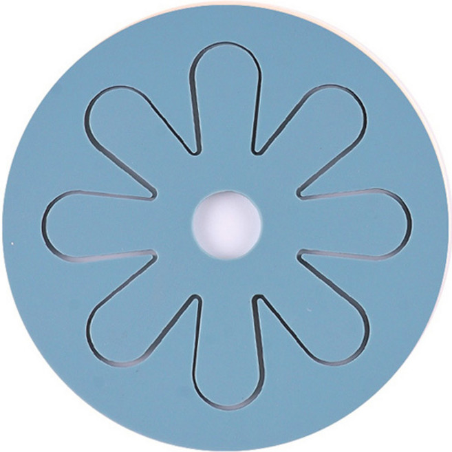 올라운더 북유럽 스타일 뚝배기 받침, 블루, 1개