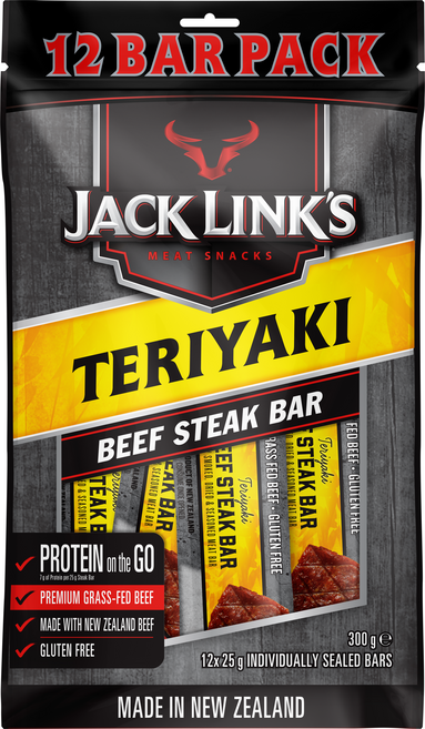 잭링크스 비프 스테이크 바 데리야키 육포, 300g, 1개