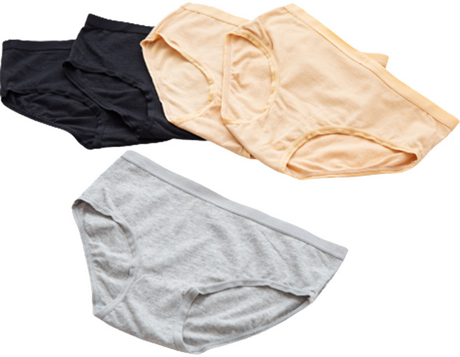 맬러뮤트 스판밴딩 면 베이직 통기성 팬티 5종 세트