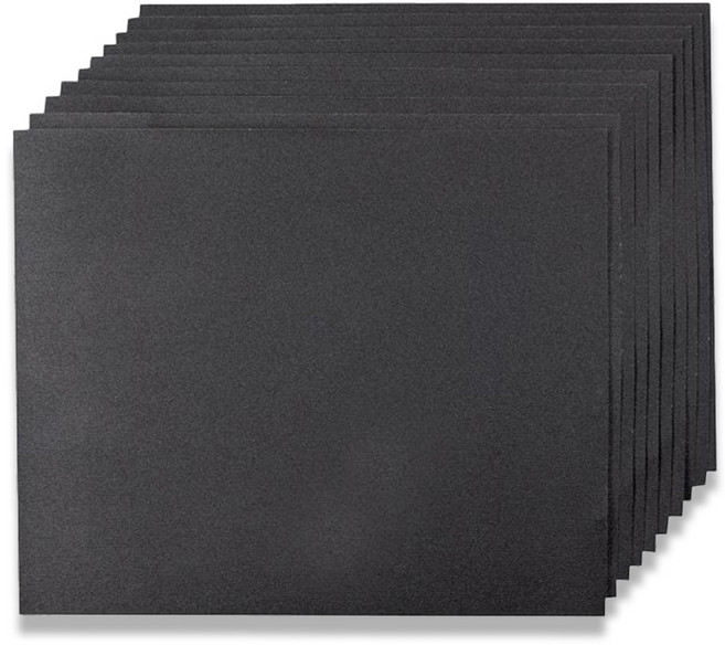 워크프로 60 GRIT 습 건식 사포 280 x 230 mm, 10개