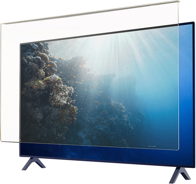 에스뷰 블루라이트 차단 TV 보호기 101.6cm, 투명, 1개