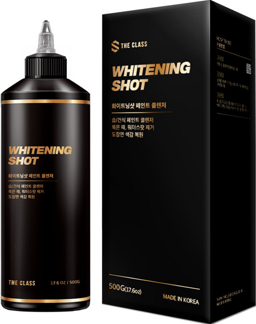 더클래스 화이트닝샷 습건식 페인트 클렌저, 500g, 1개