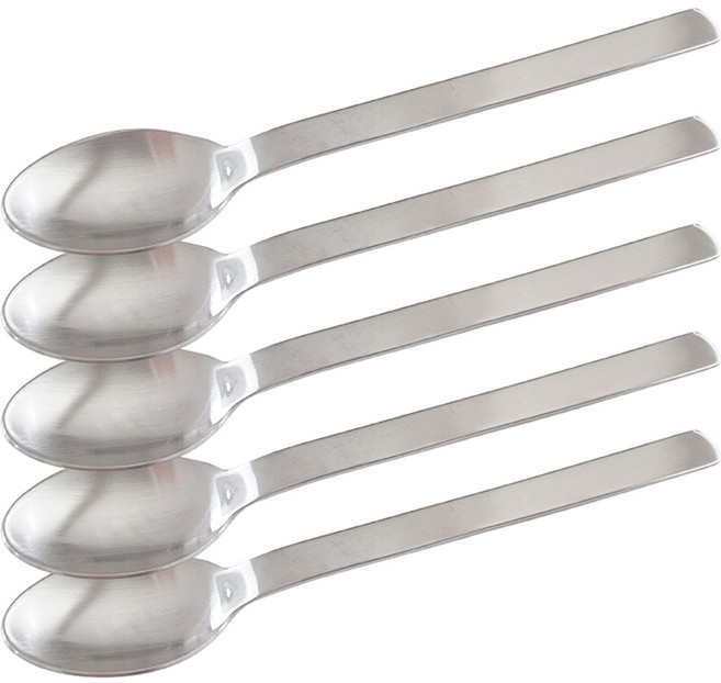 테이블아트 국산 스마트 티스푼, 실버, 5개