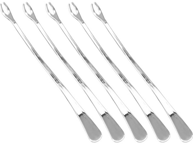 해모 윌리브 국산 304스텐 랍스타포크 게포크, 실버, 5개