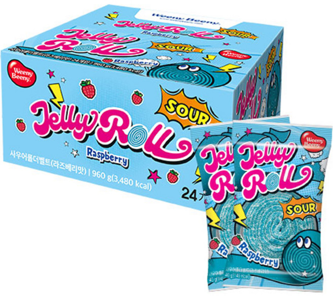 위니비니 젤리롤 사우어 라즈베리 24p, 1개, 960g