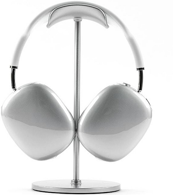 누아트 에어팟 호환 투명 하드 커버 케이스, 에어팟 맥스 / 맥스2, 1개