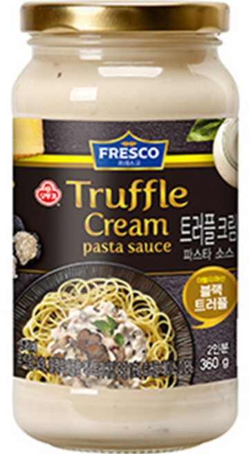 오뚜기 프레스코 트러플크림 파스타 소스, 360g, 1개