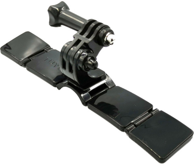 액션캠 고프로 헬멧 마운트 블랙, 1개