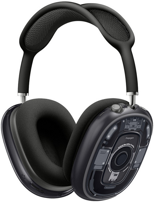 슈피겐 울트라하이브리드 프로 제로원 케이스, 에어팟 맥스, 투명, 1세트