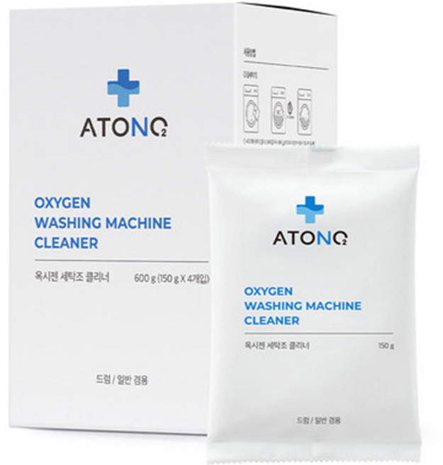 아토앤오투 옥시젠 세탁조 클리너, 150g, 4개