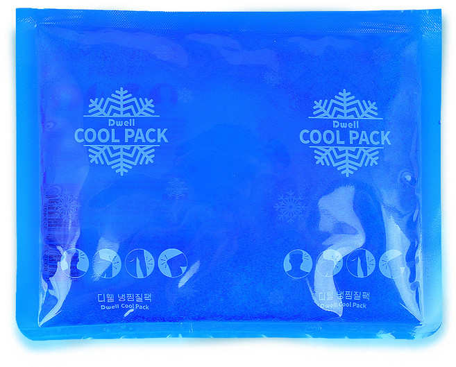 디웰 냉찜질팩 중형 15 x 19.6 cm, 1개