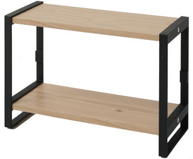 코코 다용도 멀티렉 미니 수납 선반 중, 블랙, 1개