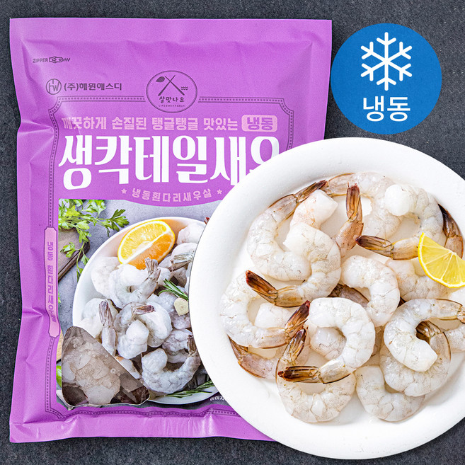 살맛나요 생칵테일새우 특대 (냉동), 500g (28~34미), 1개