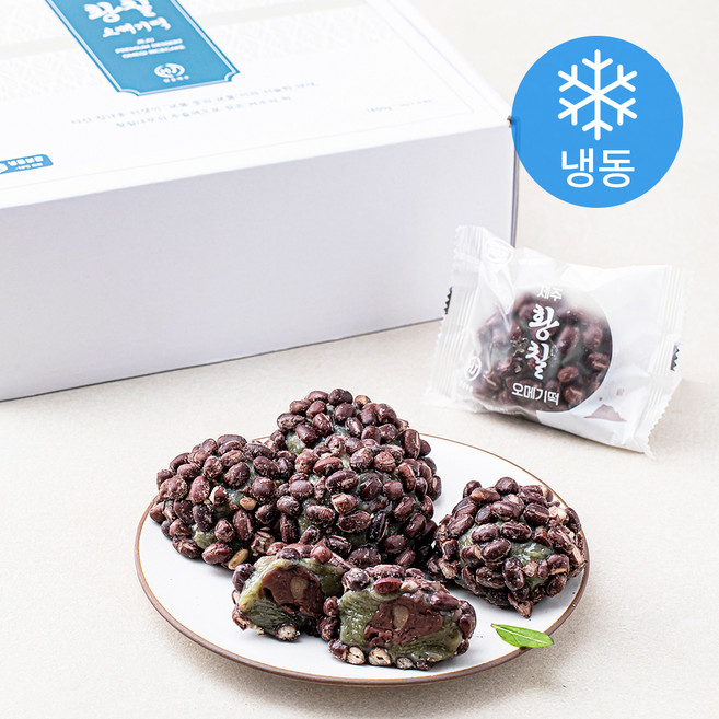 황칠오메기떡 황칠 팥 오메기떡 (냉동), 55g, 30개입, 1개