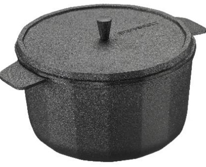 스켑슐트 인덕션 노테 꼬꼬떼 무쇠 냄비, 22cm, 블랙, 1개